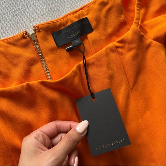 REVOLVE Dresses Orange Mini Dress Poshmark